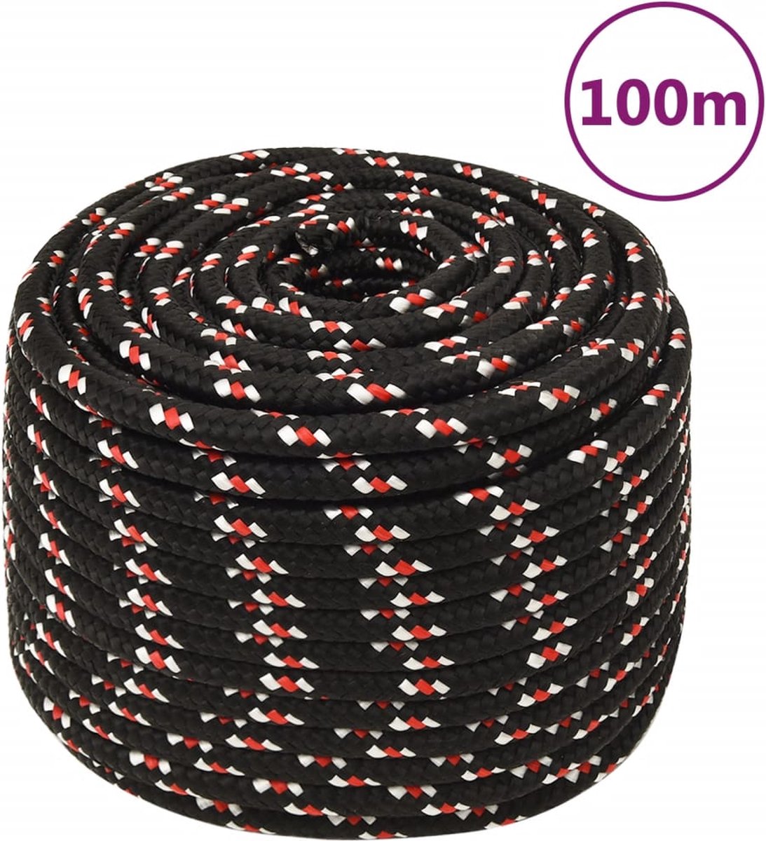 Vidaxl Boottouw 3 Mm 50 M Polypropyleen - Oranje