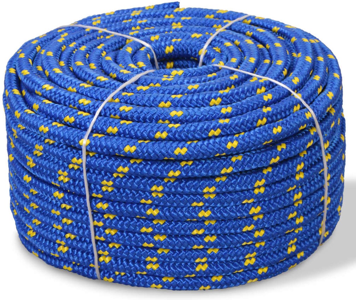 Vidaxl Boottouw 3 Mm 50 M Polypropyleen - Blauw