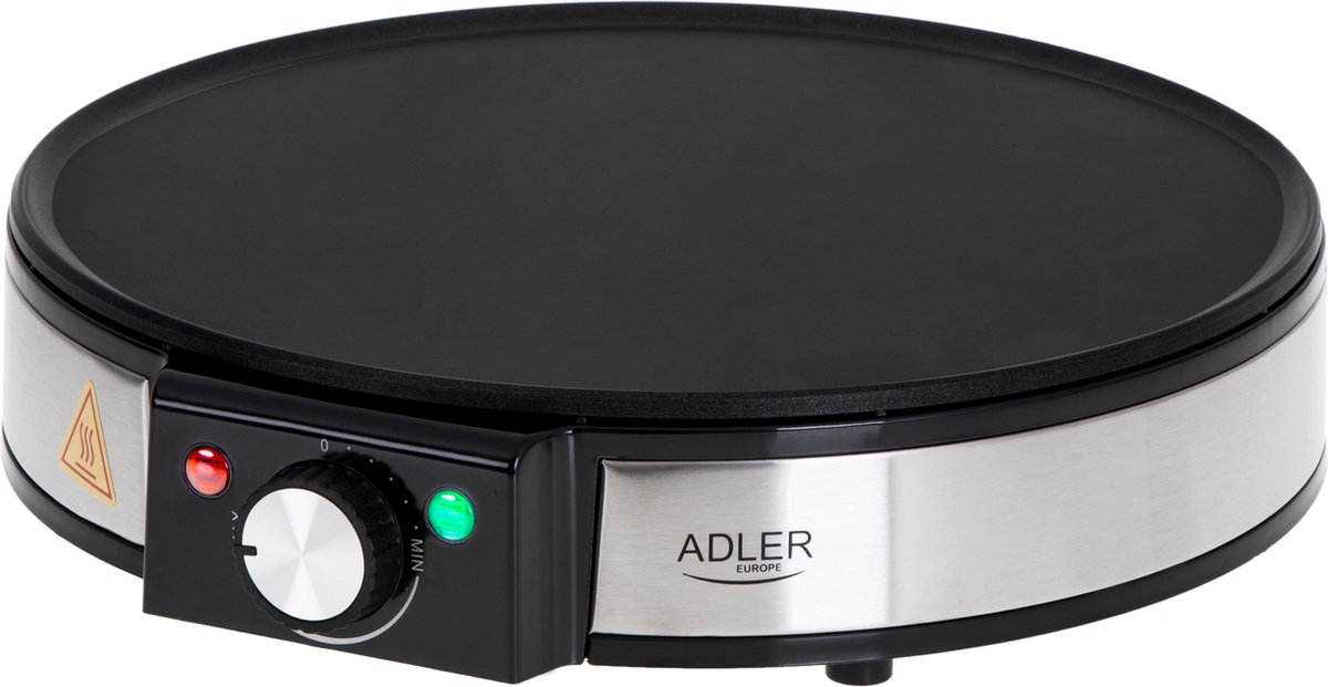 Adler Top Choice - Crepe Maker - Elektrische Pannenkoeken Maker - 30 Cm