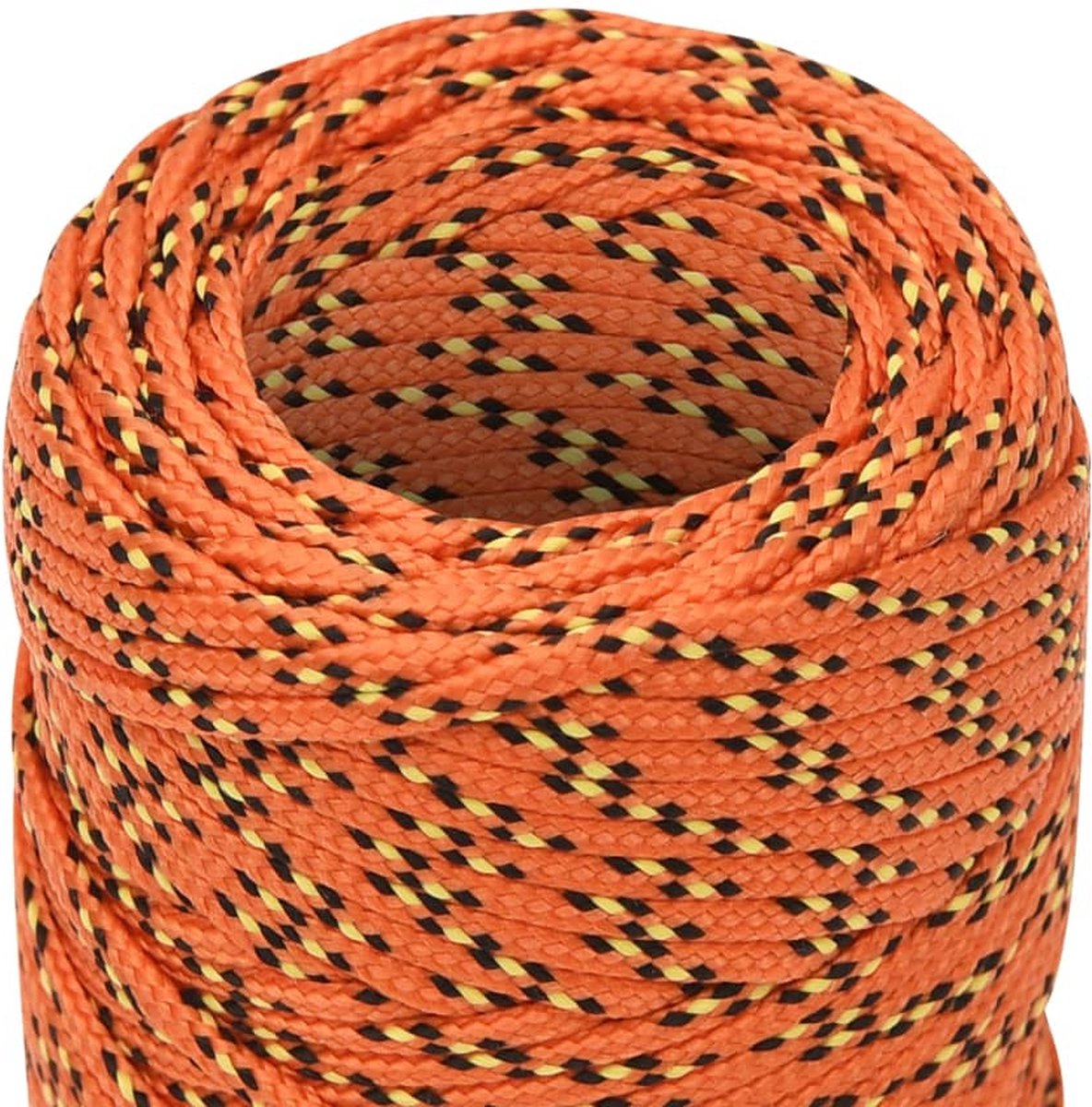 Vidaxl Boottouw 2 Mm 50 M Polypropyleen - Oranje