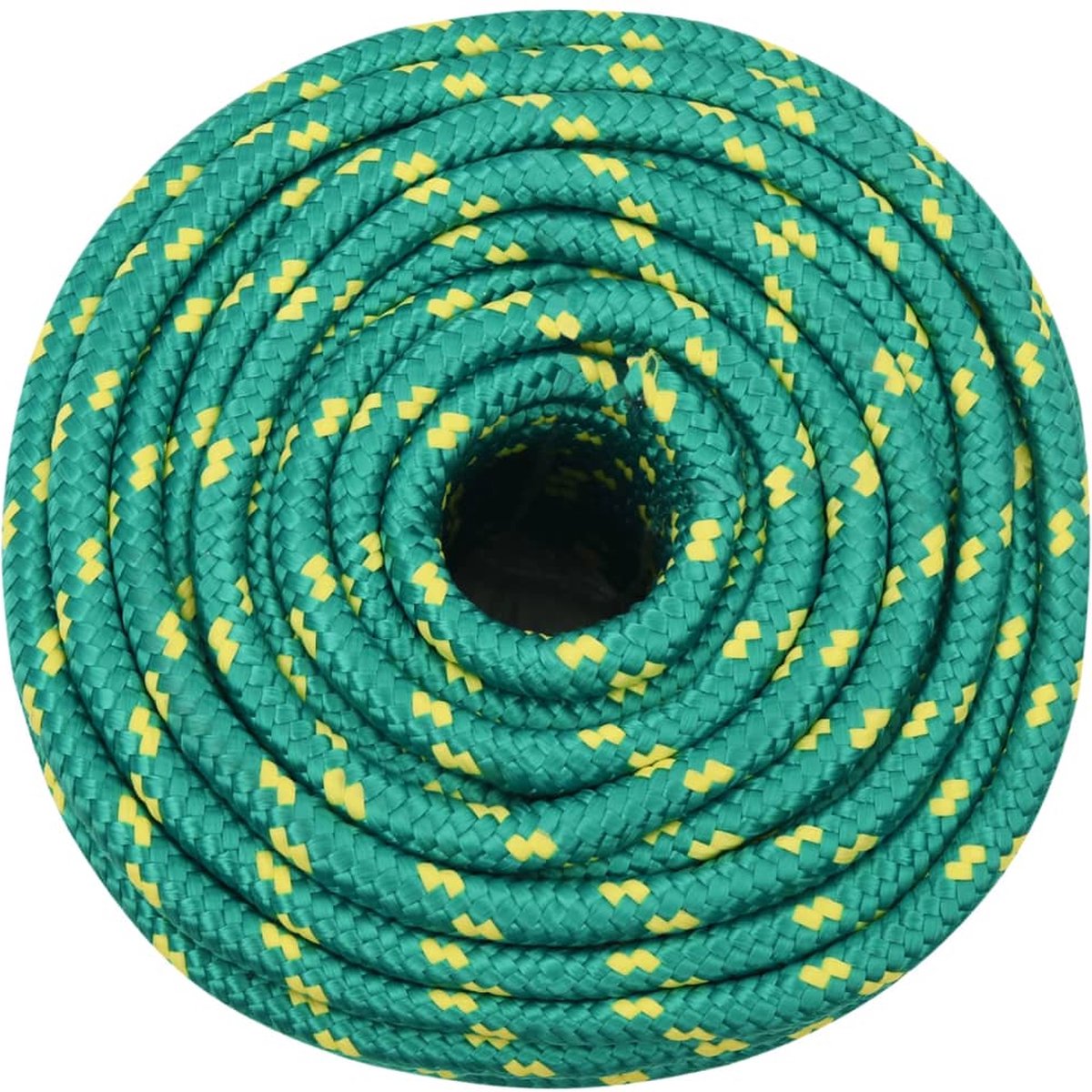 Vidaxl Boottouw 14 Mm 250 M Polypropyleen - Groen