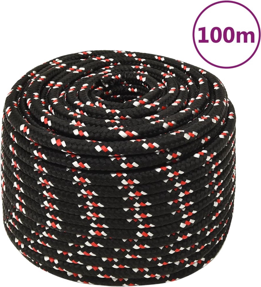 Vidaxl Boottouw 14 Mm 250 M Polypropyleen - Groen