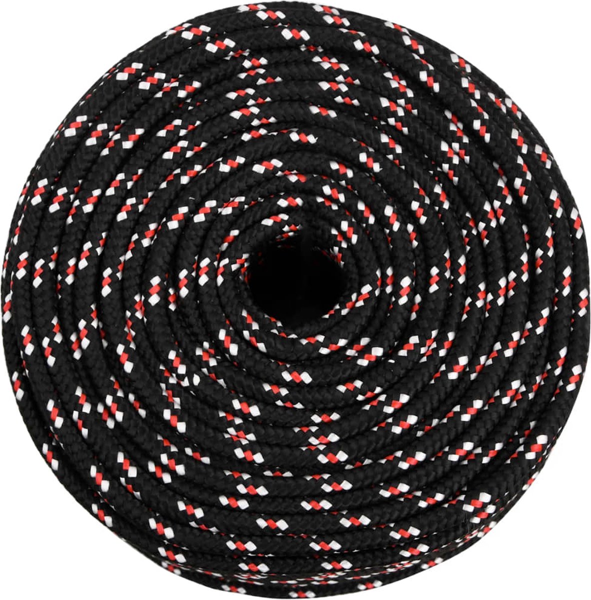 Vidaxl Boot Touw 8 Mm 50 M Polypropyleen Zwart