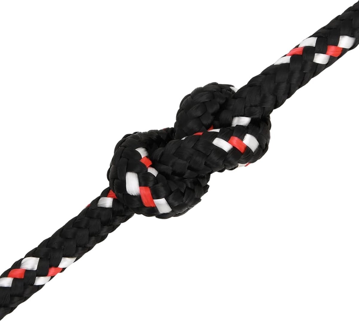 Vidaxl Boot Touw 8 Mm 50 M Polypropyleen Zwart