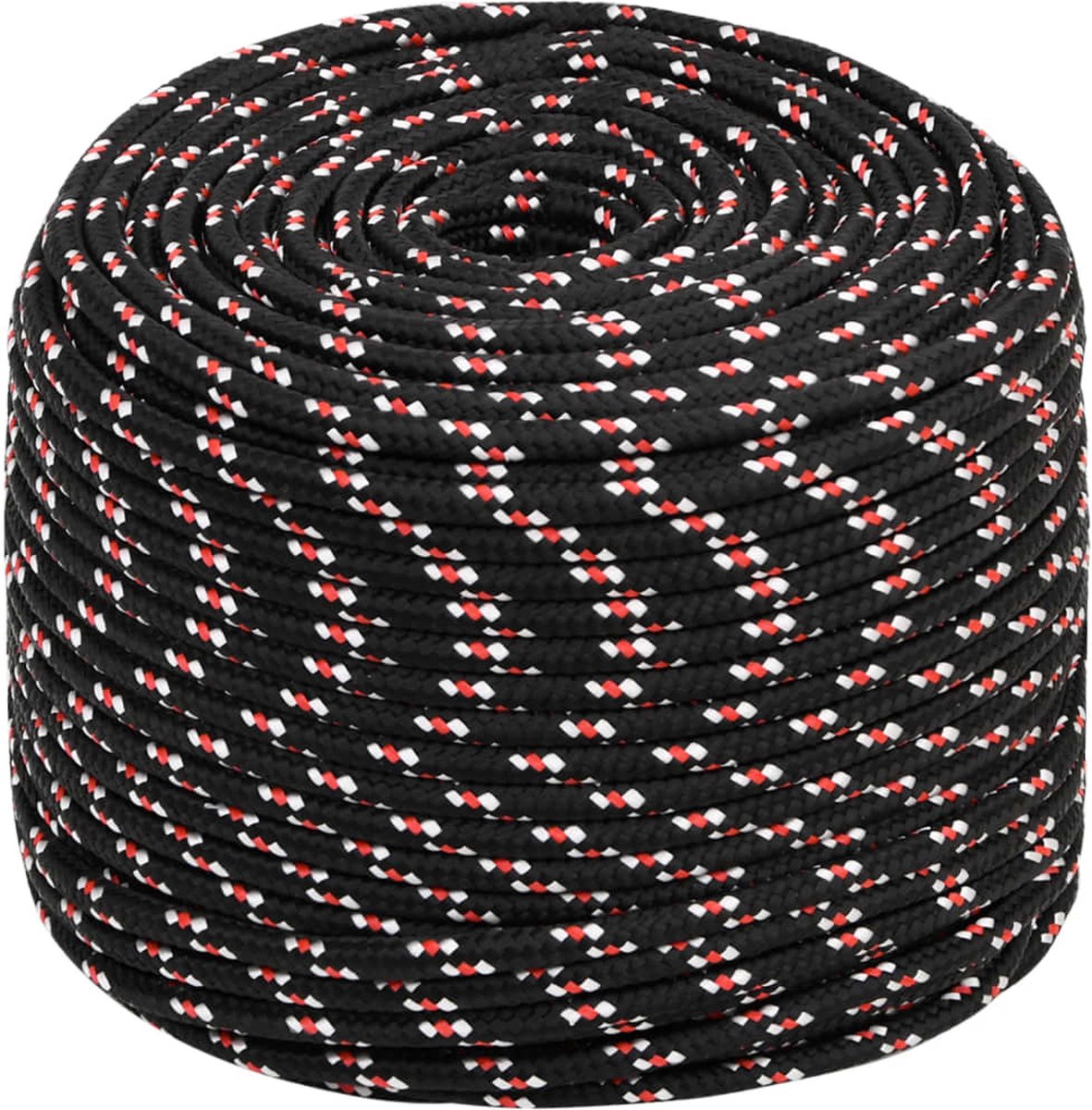 Vidaxl Boot Touw 8 Mm 50 M Polypropyleen Zwart