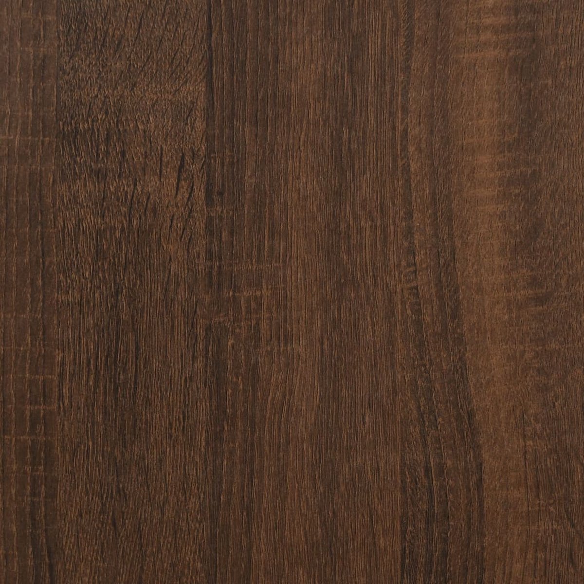 Vidaxl Wandkast 40x31x60 Cm Glas En Bewerkt Houteikenkleurig - Bruin