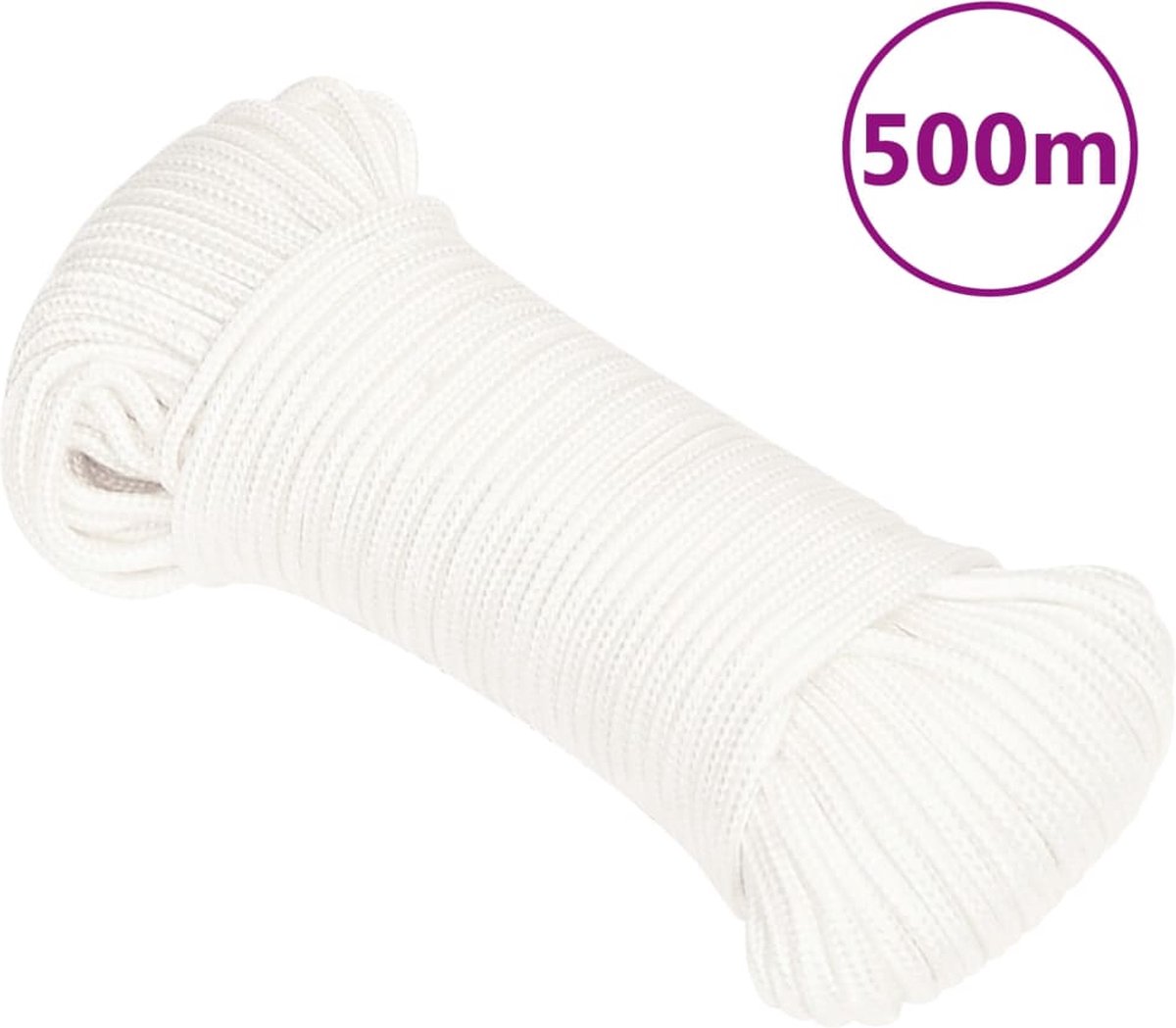 Vidaxl Boottouw 5 Mm 500 M Polypropyleen Volwit