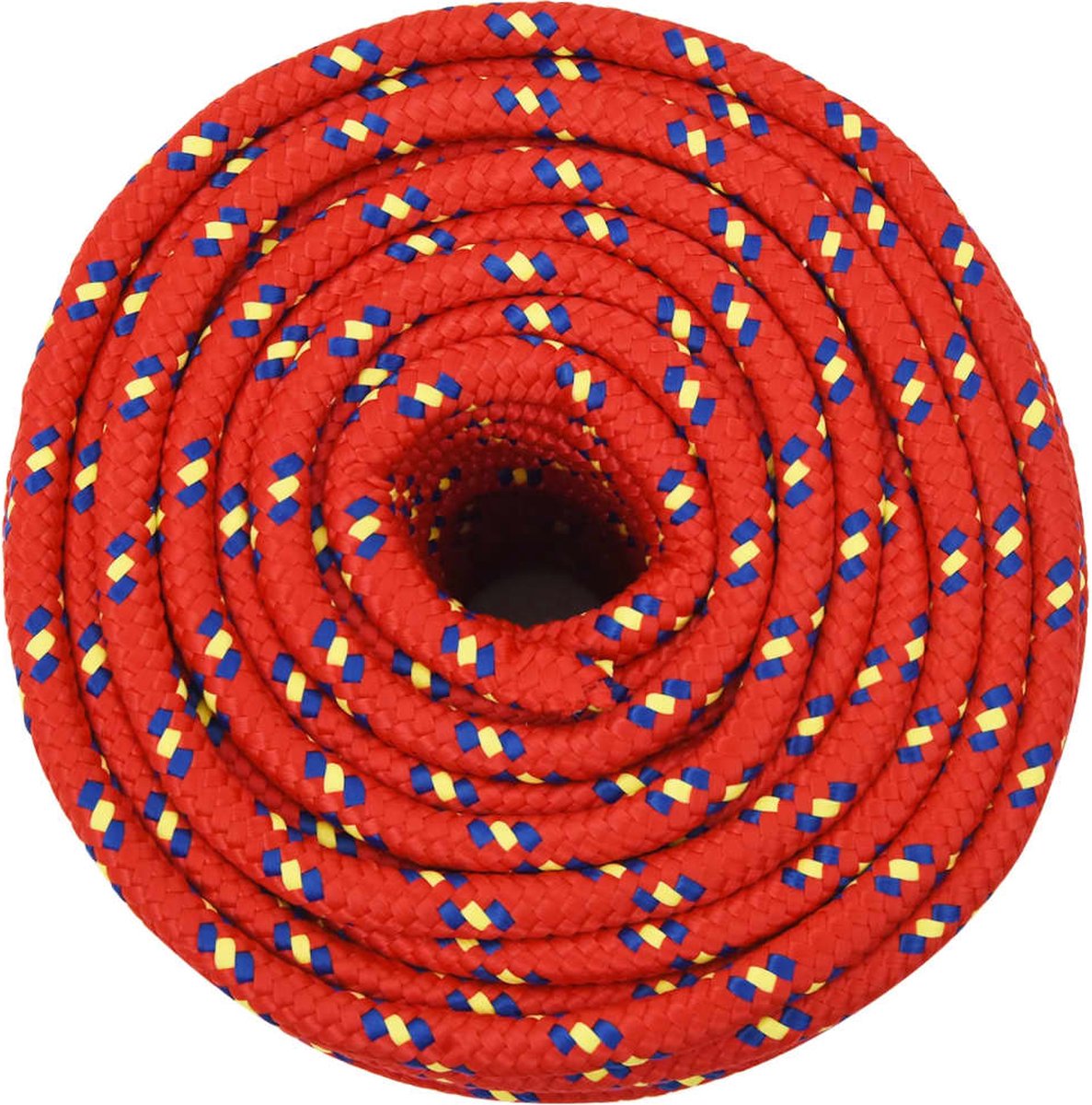 Vidaxl Boottouw 14 Mm 25 M Polypropyleen - Rood