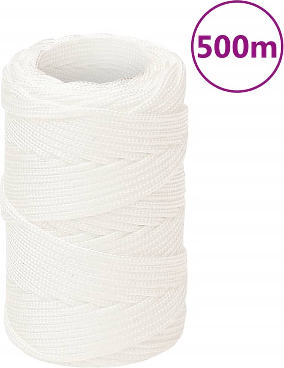 Vidaxl Boottouw 2 Mm 500 M Polypropyleen Volwit