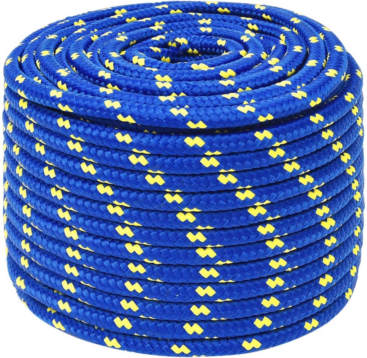 Vidaxl Boottouw 14 Mm 100 M Polypropeen - Blauw