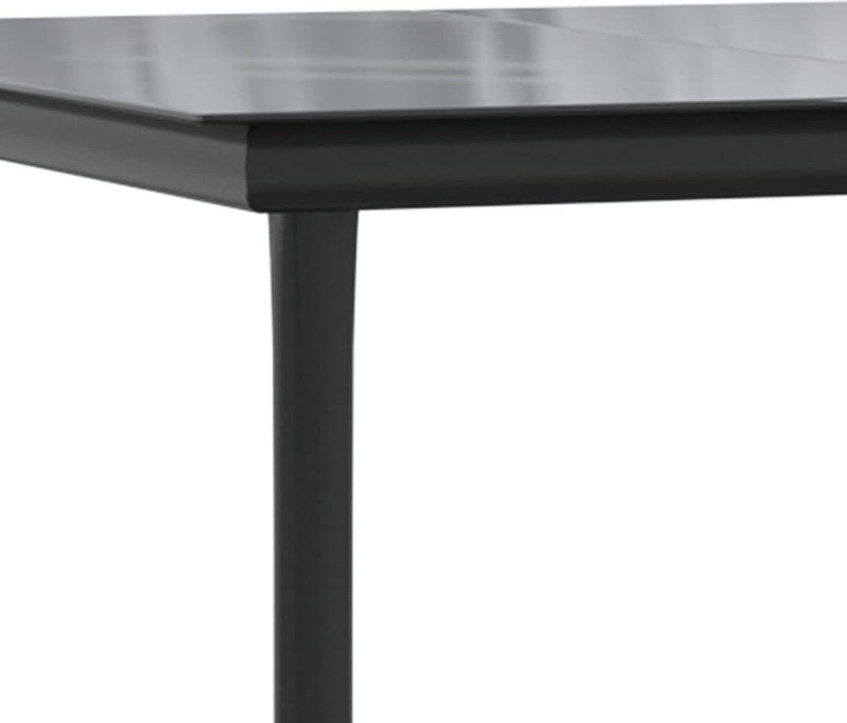 Vidaxl 7-delige Tuinset Pvc-rattan - Zwart