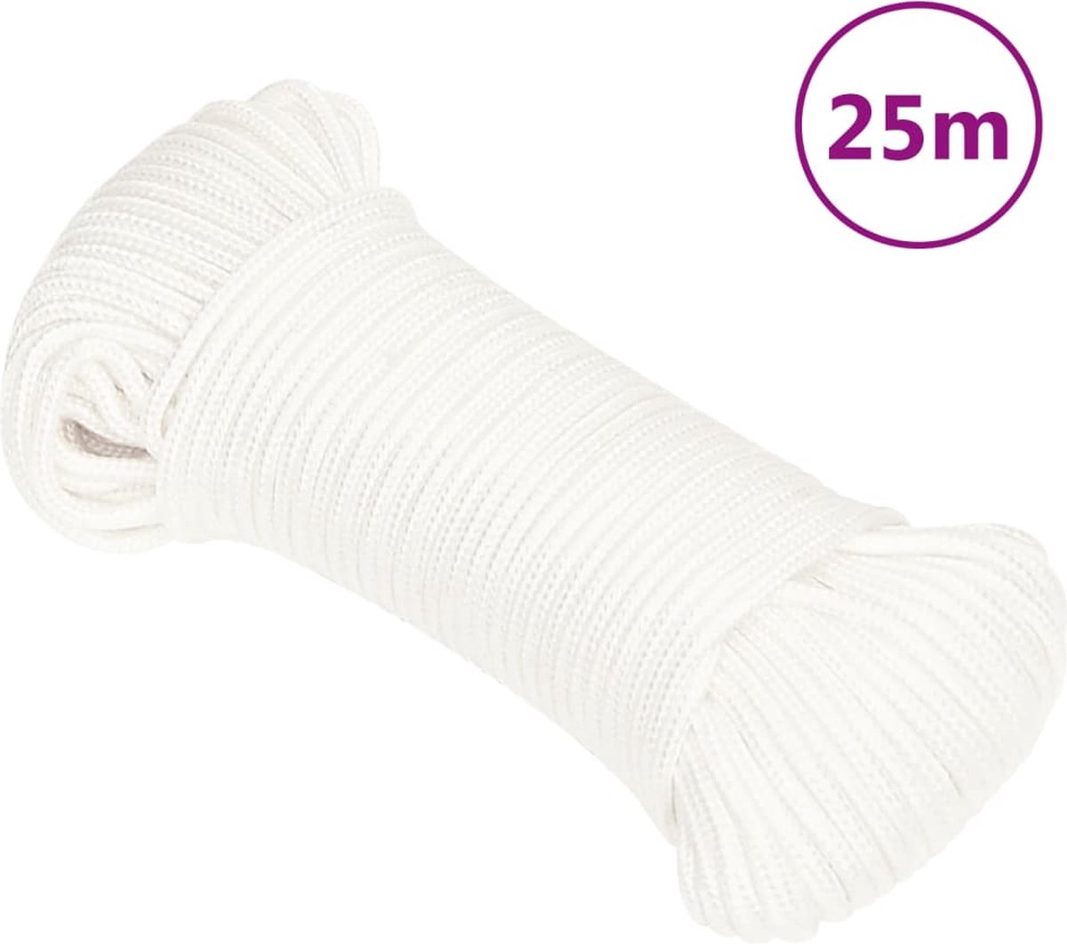 Vidaxl Boottouw 4 Mm 25 M Polypropyleen Volwit