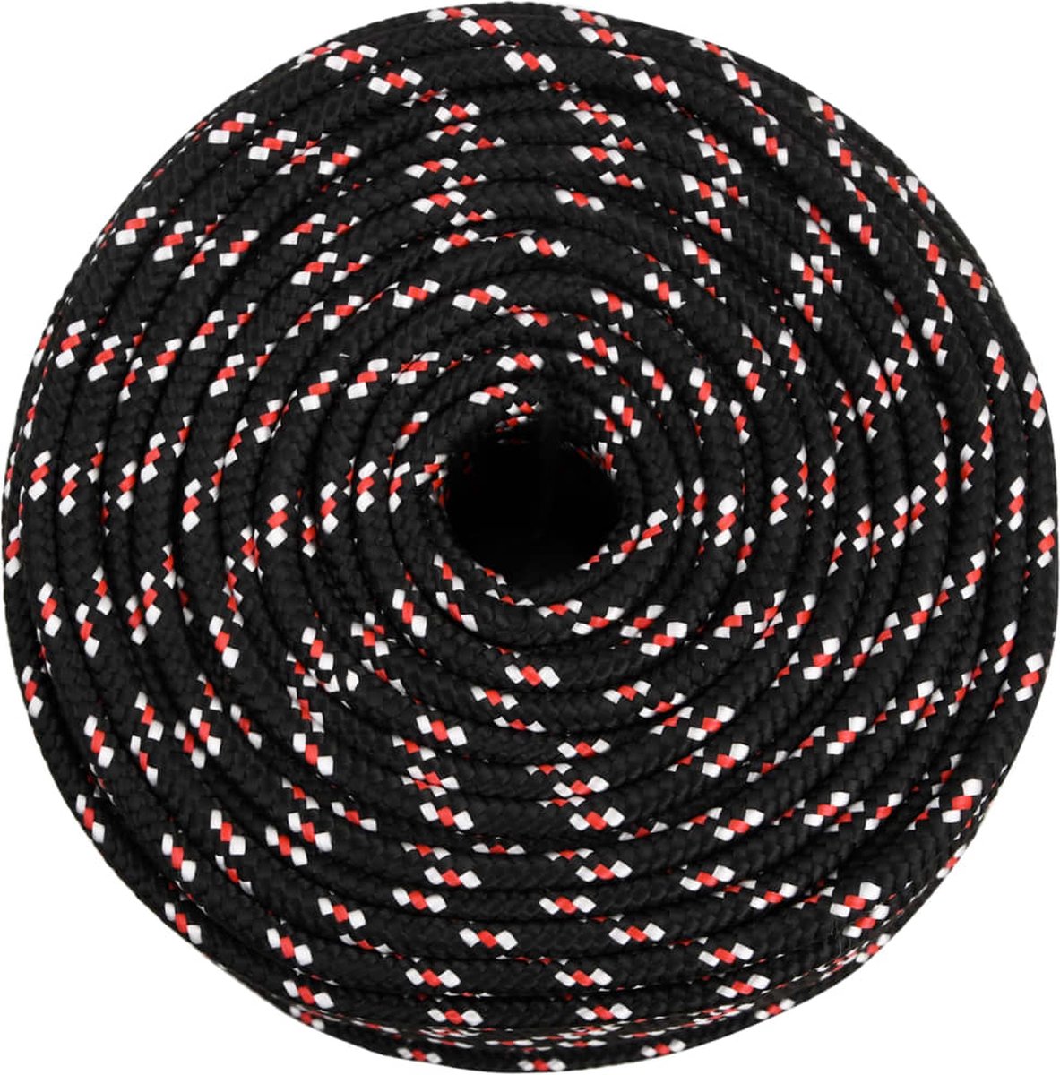Vidaxl Boot Touw 8 Mm 25 M Polypropyleen Zwart