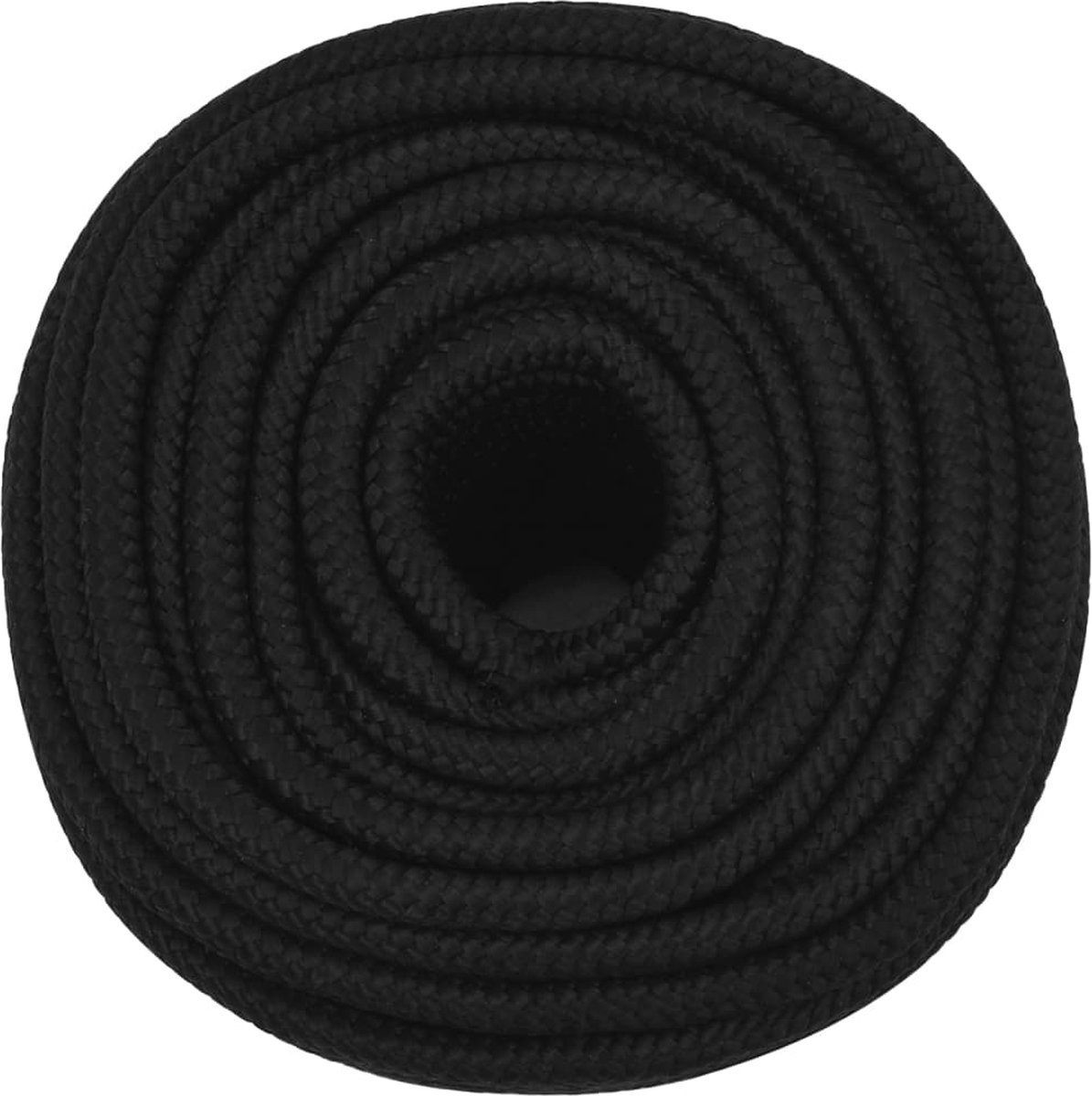 Vidaxl Werktouw 14 Mm 100 M Polyester - Zwart