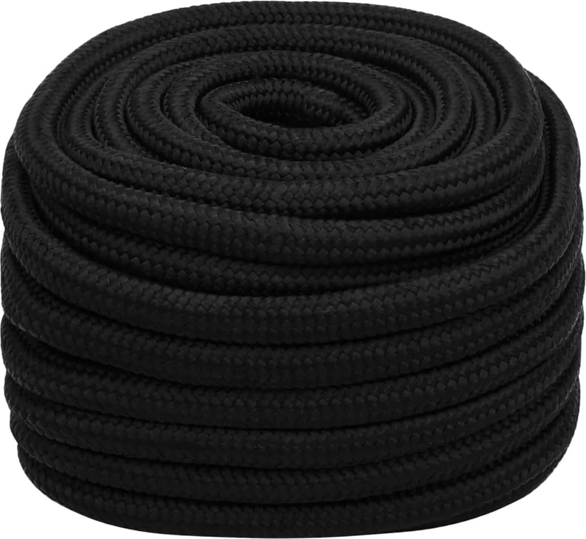 Vidaxl Werktouw 20 Mm 100 M Polyester - Zwart