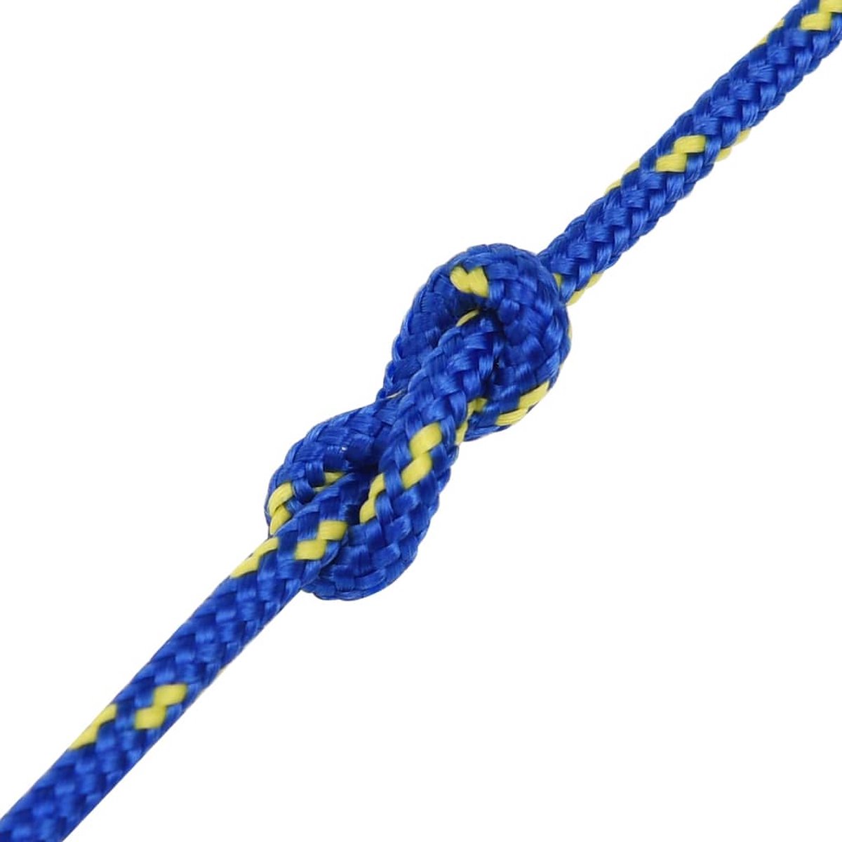 Vidaxl Boottouw 4 Mm 25 M Polypropyleen - Blauw
