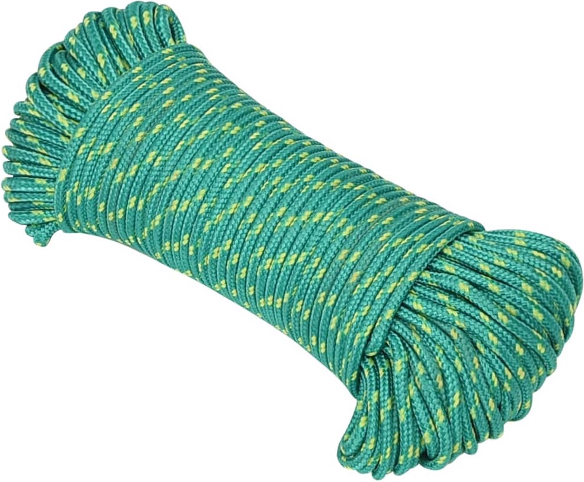 Vidaxl Boottouw 3 Mm 500 M Polypropyleen - Groen