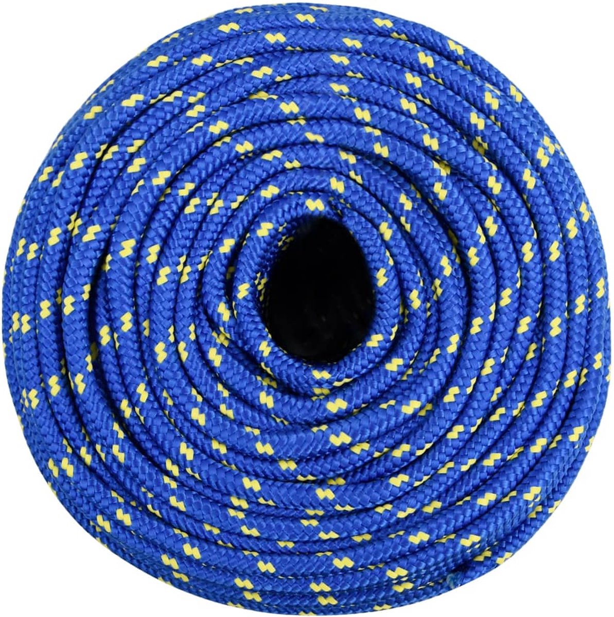Vidaxl Boottouw 8 Mm 50 M Polypropyleen - Blauw