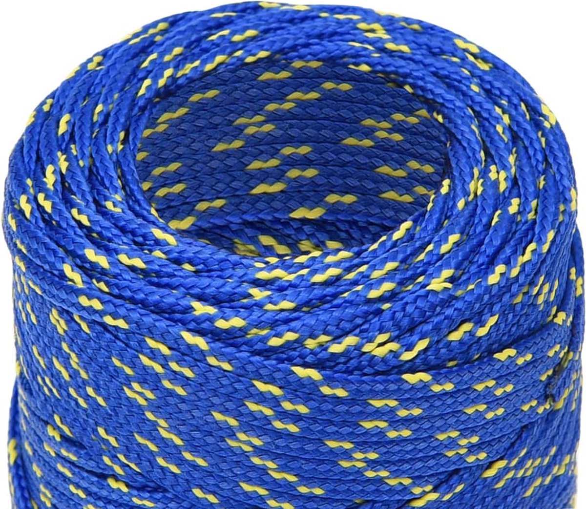 Vidaxl Boottouw 2 Mm 500 M Polypropyleen - Blauw