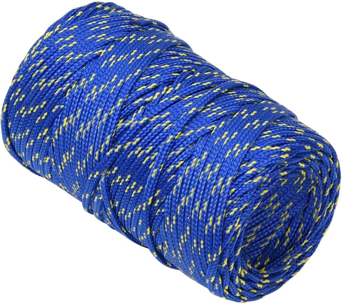 Vidaxl Boottouw 2 Mm 500 M Polypropyleen - Blauw