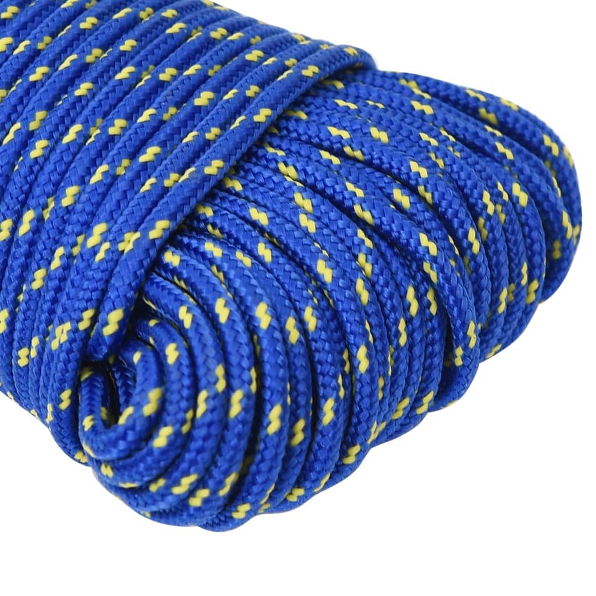 Vidaxl Boottouw 3 Mm 25 M Polypropyleen - Blauw