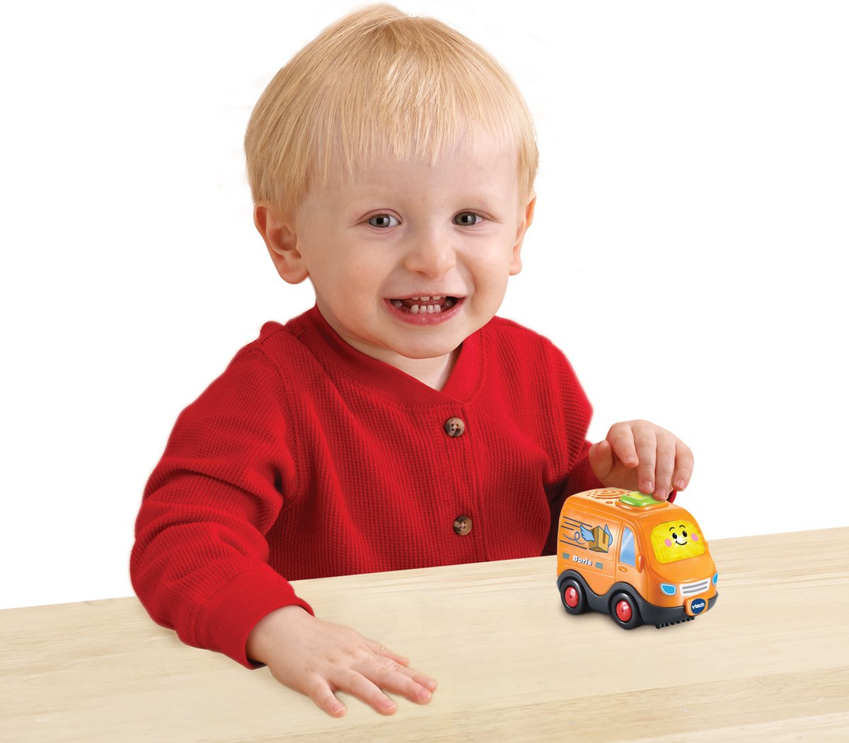 Vtech Toet Toet Boris Bestelbus - Oranje