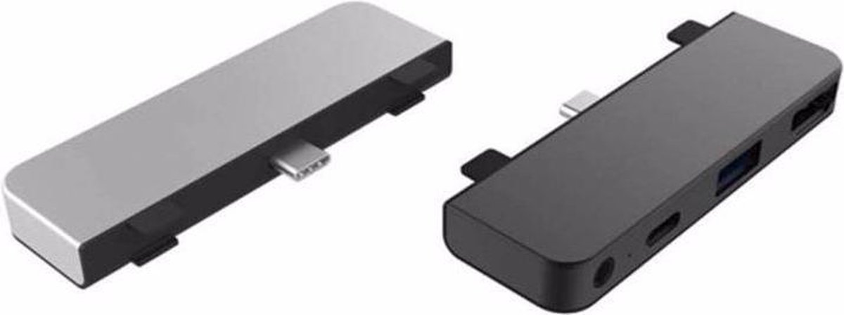 Hyper 4-in-1 USB-C hub iPad Pro - - Silver