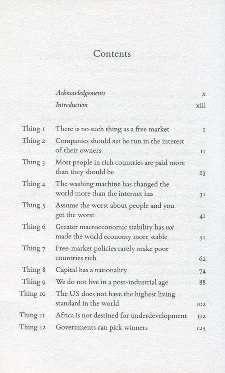 23 Things They Don&apos;t Tell You About Capitalism