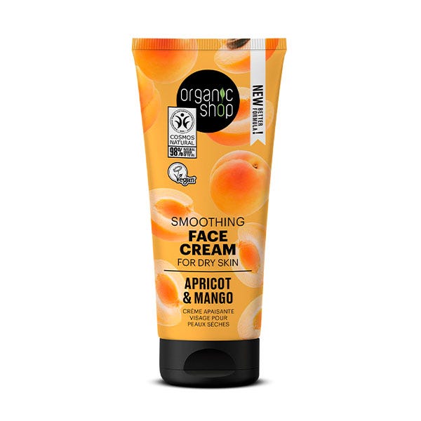 Organic Shop Smoothing Face Cream Apricot & Mango