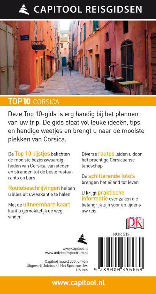 Capitool Reisgidsen Top 10 - Corsica