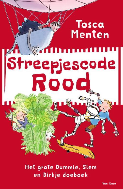 Streepjescode - Rood