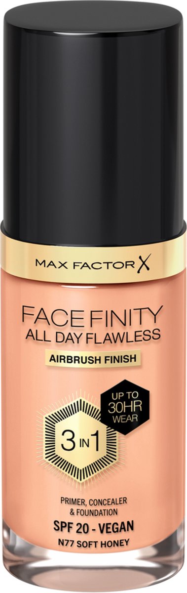 Face Finity All Day Flawless 3 In 1 77 Soft Honey