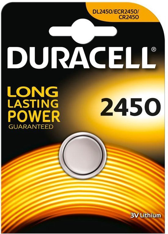 Duracell Specialty 2450 Lithium-knoopcelbatterij 3V 1 stuks - Gris