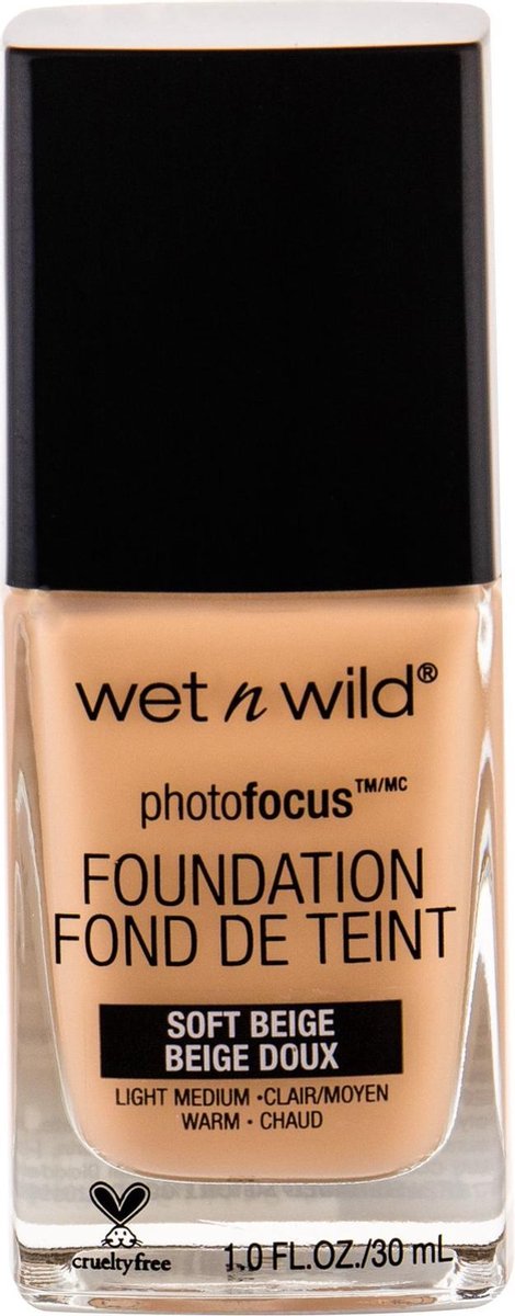 Wet n Wild Photo Focus Foundation Matte Soft Beige