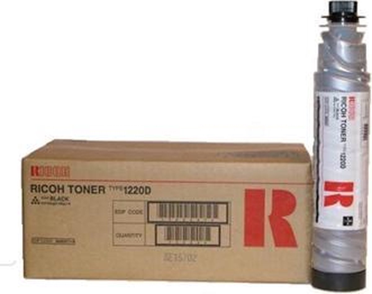 Ricoh Toner Type 1220D Black Origineel 1 stuk(s) - Zwart