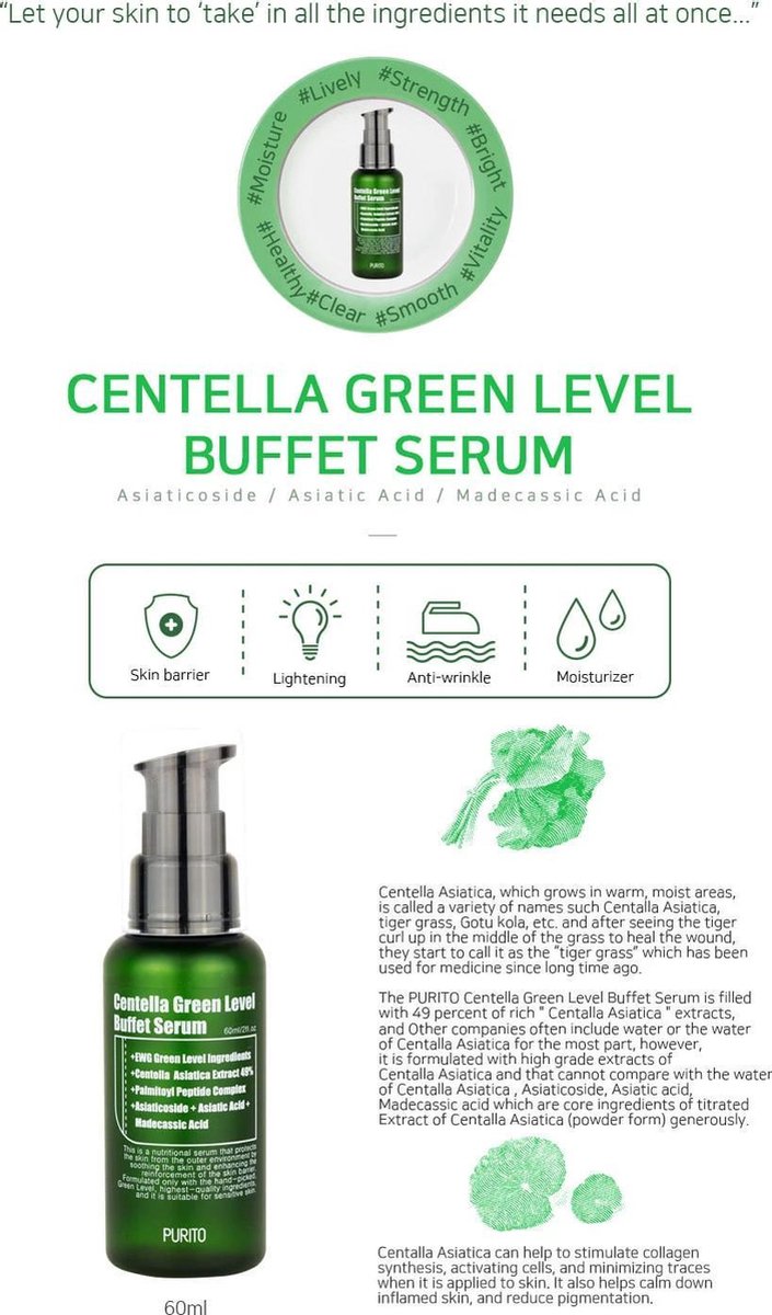 Centella Green Level Buffet Serum