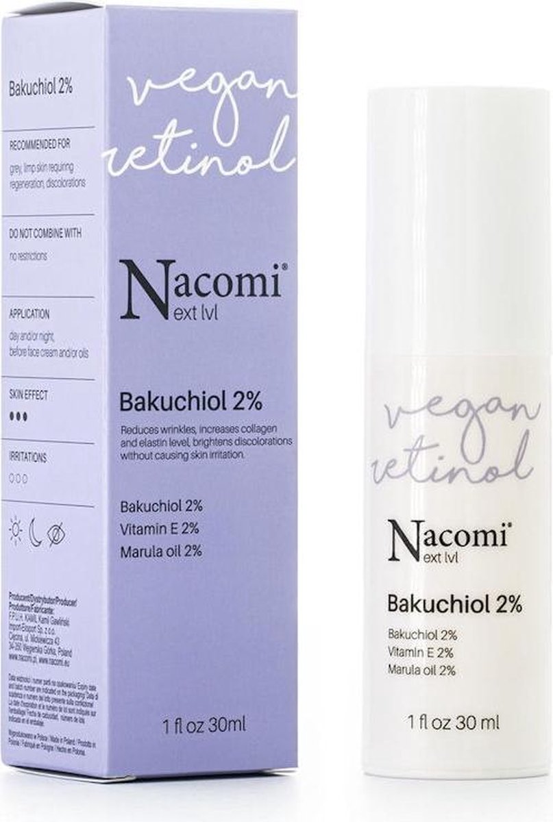 SÃ©rum Vegan Retinol Bakuchiol 2%