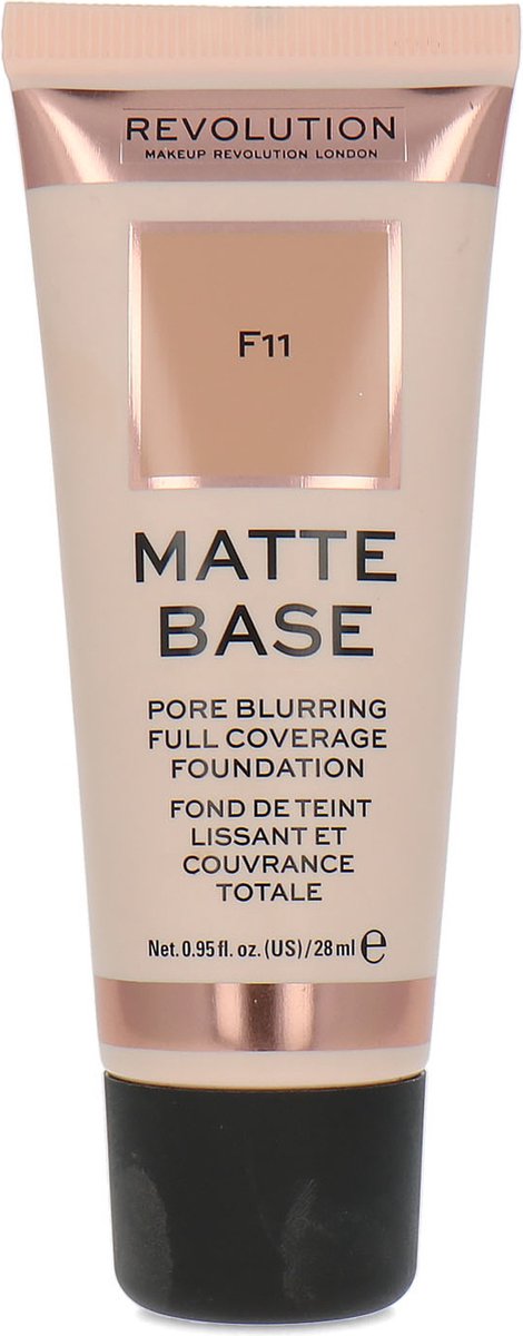 Revolution Beauty Matte Base Foundation F11