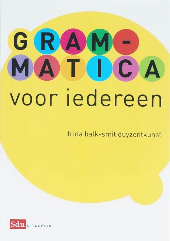 Boom Uitgevers Grammatica voor iedereen