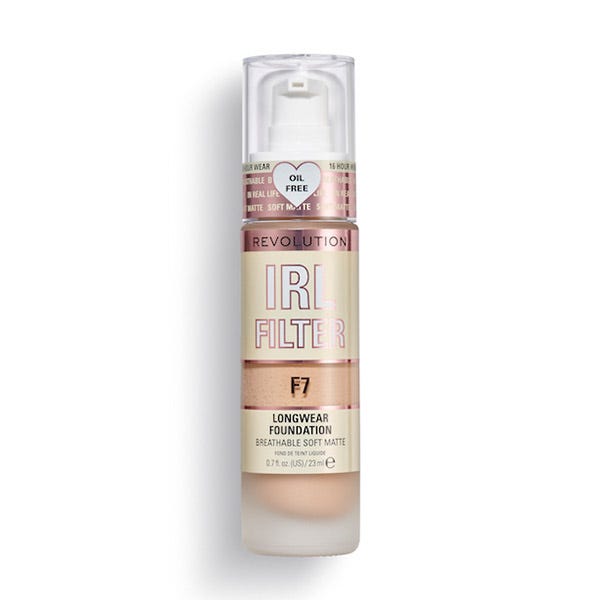 Revolution Beauty Filter Longwear Foundation F7