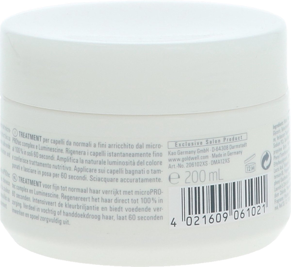 Goldwell Color 60 Sec Treatment