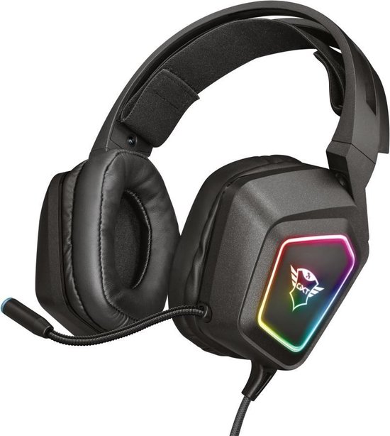Trust GXT 450 Blizz RGB 7.1 Surround Gaming Headset - Zwart