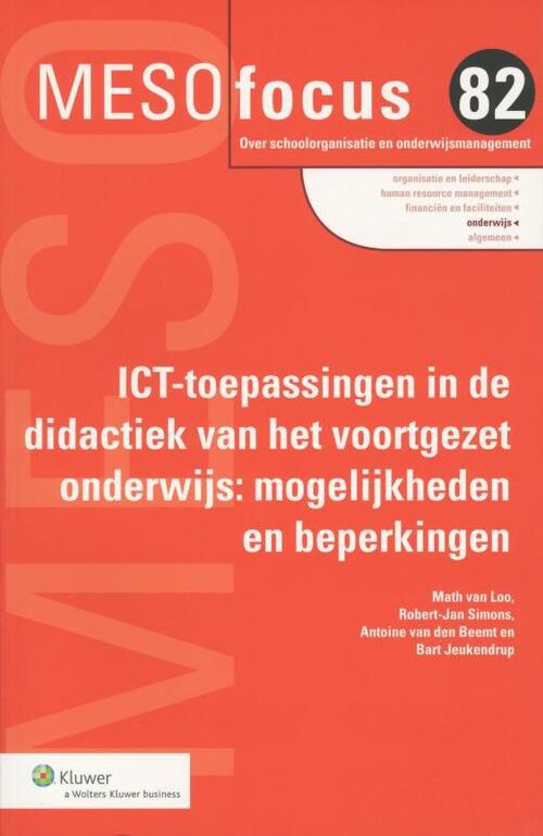 Wolters Kluwer Nederland B.V. ICT-toepassingen in de didactiek van het voortgezet onderwijs