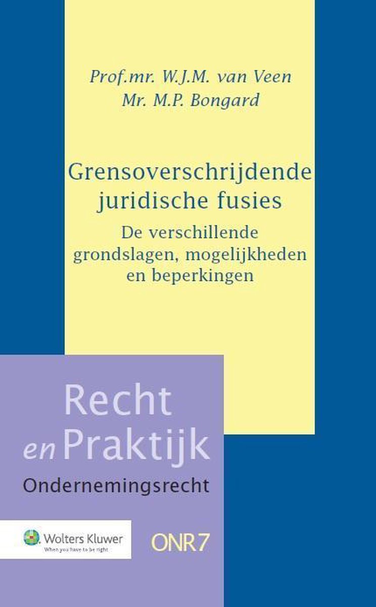 Grensoverschrijdende juridische fusies