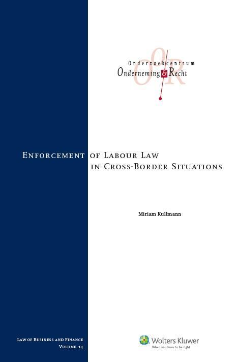 Enforcement of labour law in cross-border situations