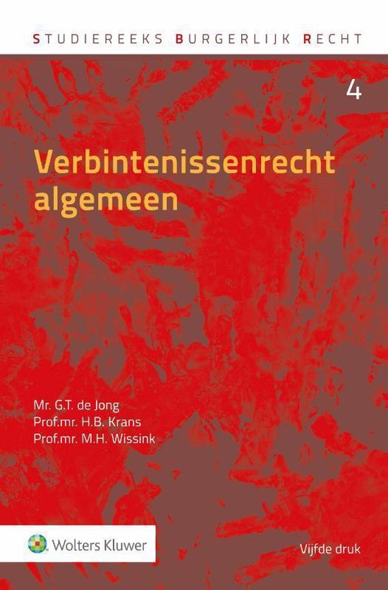 Wolters Kluwer Nederland B.V. Verbintenissenrecht algemeen