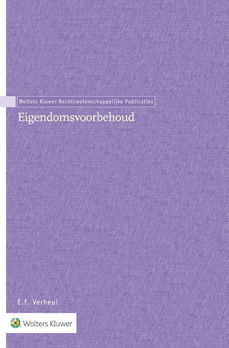 Eigendomsvoorbehoud