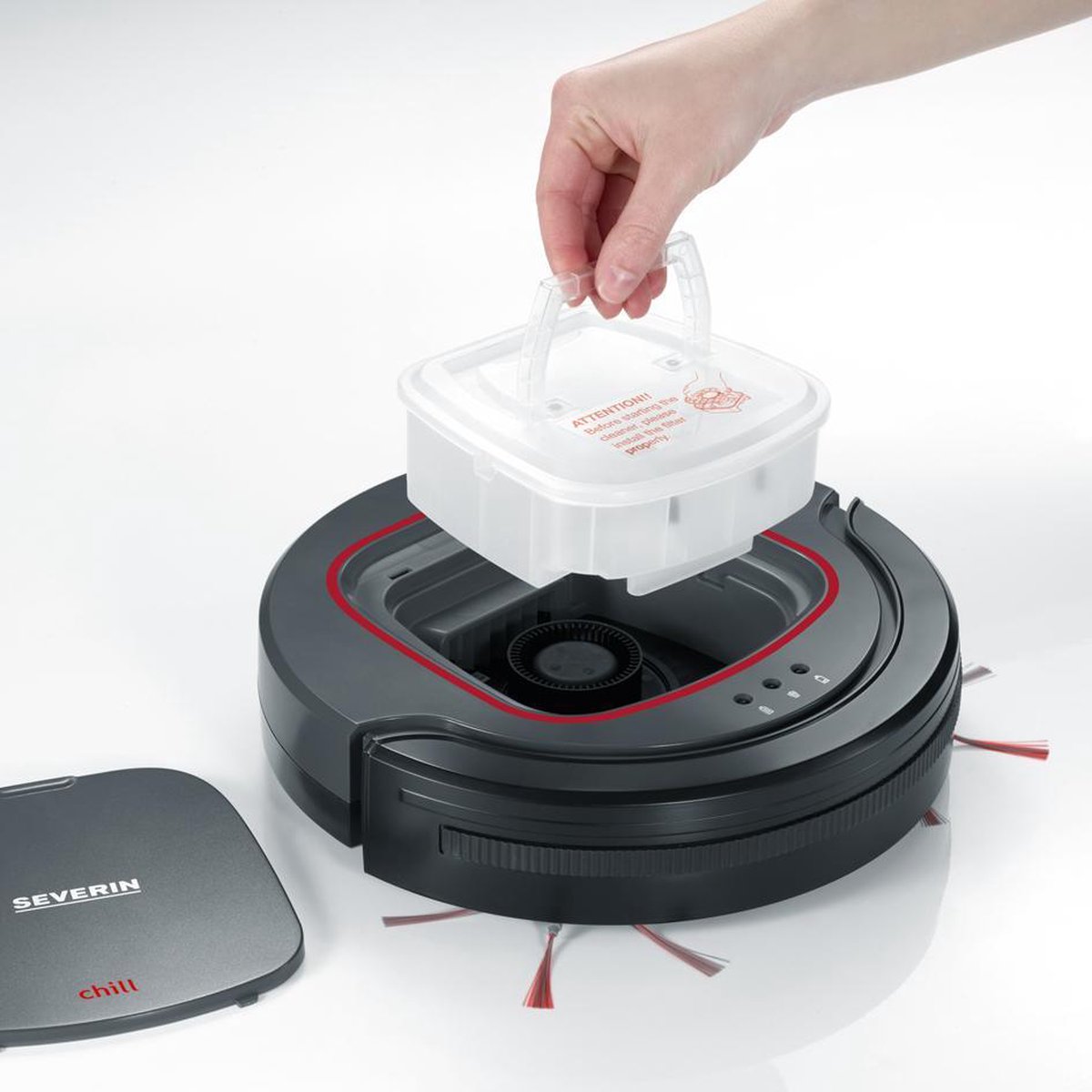 Severin robotstofzuiger RB 7025 - Grijs
