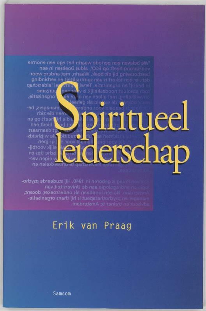 Boom Uitgevers Spiritueel leiderschap
