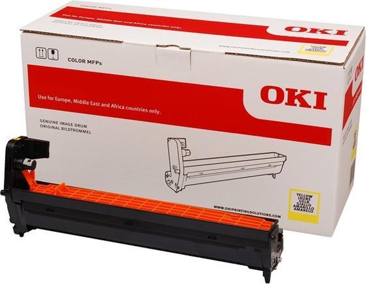 Oki - 46507305 - drum kit LET OP: Geen Toner! - Geel